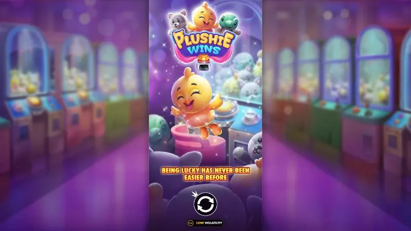 Plushie Wins demo start screen