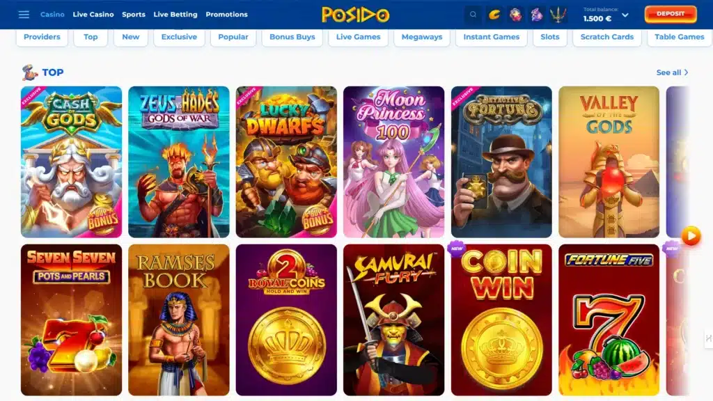 Posido Casino Review