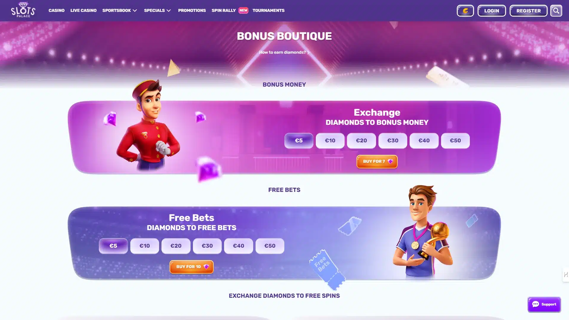 Slotspalace Casino Review