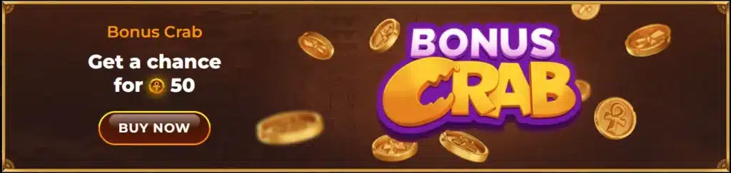 bonus crab casino no deposit banner