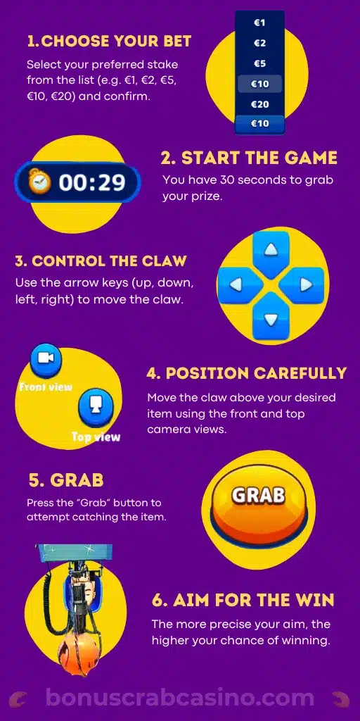 how to play bonus crab info wallpaper