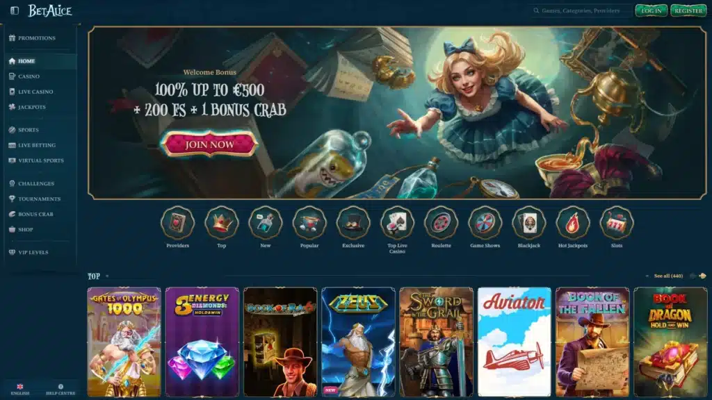betalice casino wallpaper
