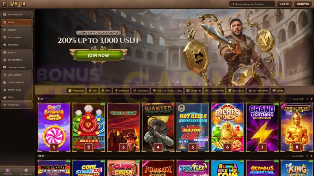 lanista casino wallpaper